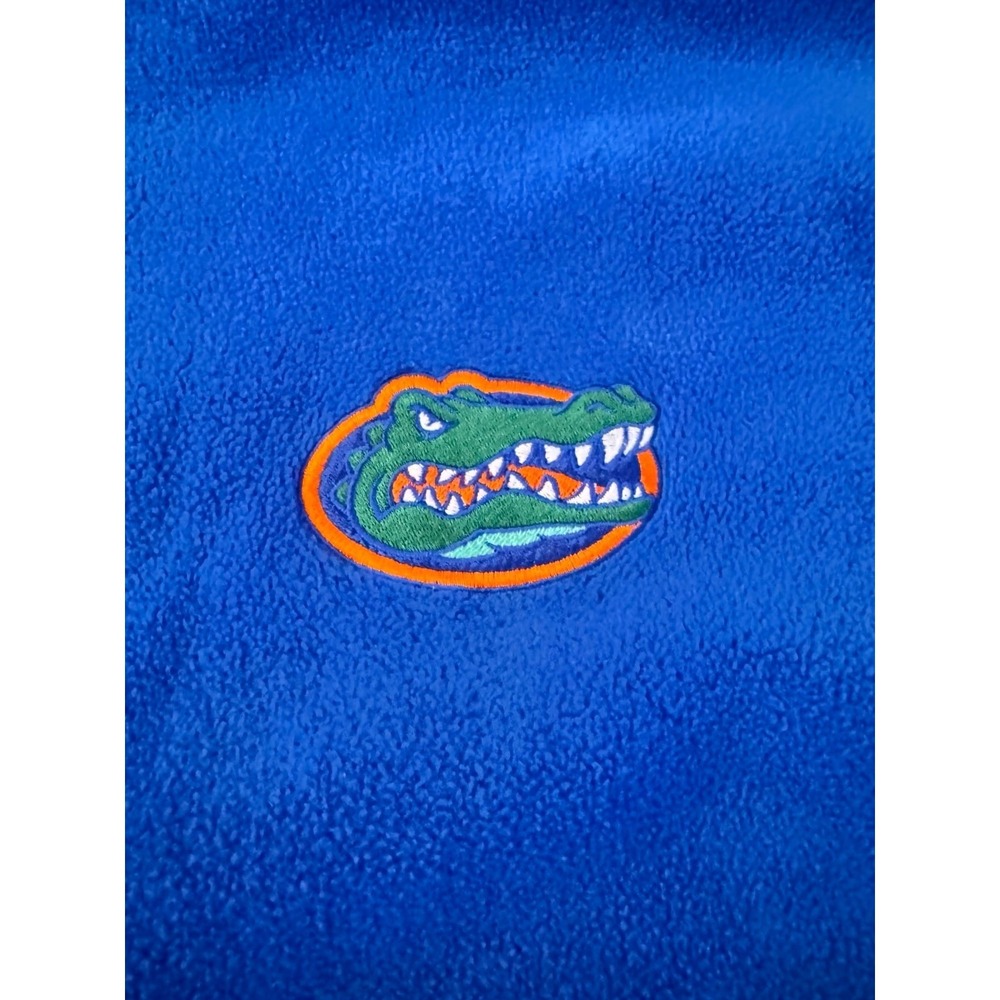 Columbia Florida Gators Fleece Hoodie Blue Orange Men's L NCAA Embroidered - Picture 2 of 5